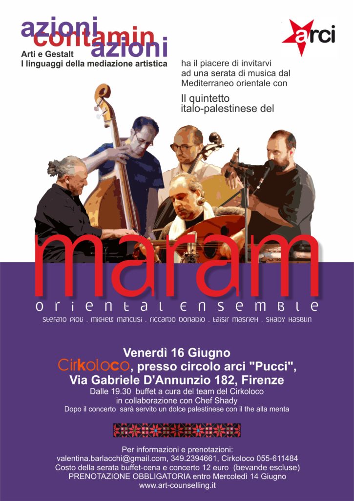 Locandina Maram 16 giugno