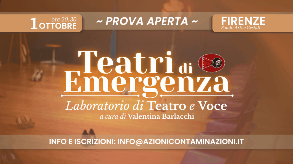 Laboratorio di Teatro e Voce a Firenze