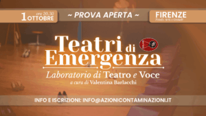 Laboratorio di Teatro e Voce a Firenze