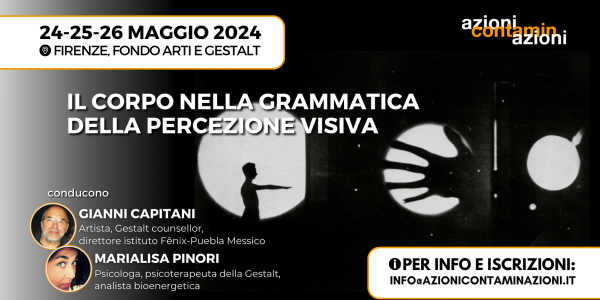 Il corpo nella grammatica della percezione visiva_24-25-26 maggio 2024